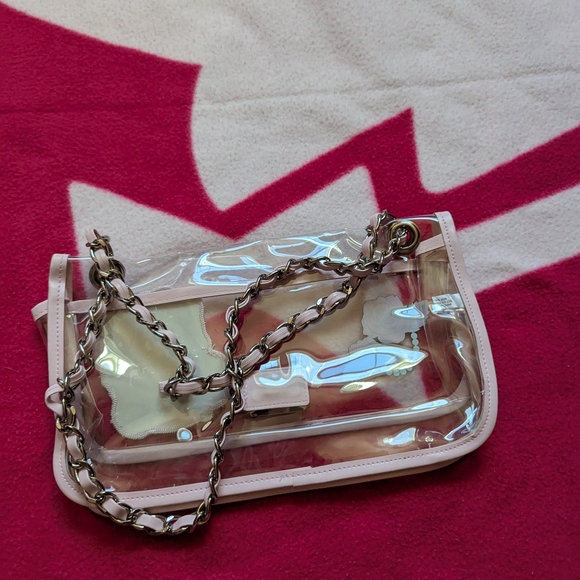 Hello Kitty Clear Chain Bag Purse - Picture 5 of 11